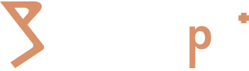 Logo Poltronapiù beige-bianco